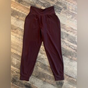 Old Navy Burgundy Joggers